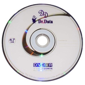 DVD خام Dr.Data بسته 50 عددی