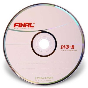 DVD خام فینال Final بسته 50 عددی