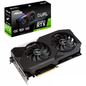 کارت گرافیک ASUS Dual GeForce RTX3070 O8G GDDR6 256Bit