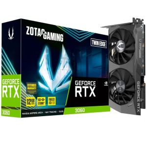 کارت گرافیک Zotac Gaming GeForce RTX3060 Twin Edge 12GB GDDR6 192Bit