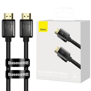 کابل Baseus High Definition Series WKGQ000101 HDMI V2.1 8K 2m