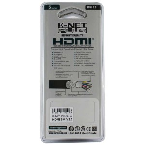 کابل K-NET Plus HDMI V2.0 4K 5m