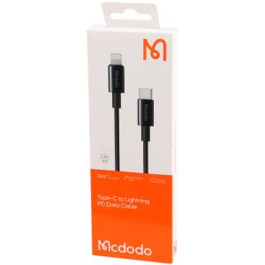 کابل تبدیل فست شارژ Mcdodo CA-276 Type-C To Lightning 3A PD 36W 1.2m