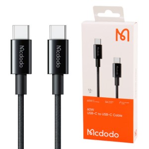 کابل تبدیل فست شارژ Mcdodo CA-277 Type-C To Type-C 3A PD 60W 1.2m