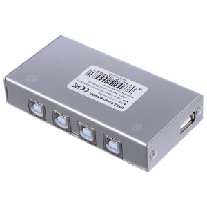 سوییچ پرینتر UY-04A 1A4B USB2.0 Switch 4Port