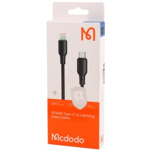 کابل تبدیل فست شارژ Mcdodo CA-476 Type-C To Lightning 3A PD 36W 1.2m