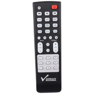 اسپیکر چمدانی بلوتوثی رم و فلش خور Vanmaax MAX-1015 + میکروفون و ریموت کنترل