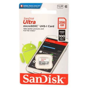 رم میکرو 256 گیگ سن دیسک SanDisk Ultra U1 C10 100MB/s