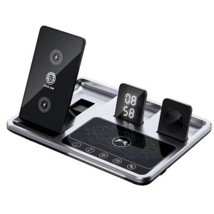 شارژر بی سیم فست شارژ و استند رومیزی Green Lion GL17 15W