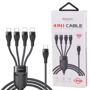 کابل چهار سر Yesido CA110 1.2m