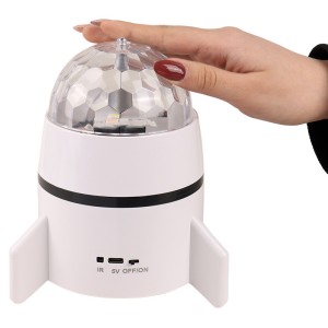 اسپیکر بلوتوثی چراغ دار Rocket Music Lamp + ریموت کنترل