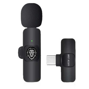 میکروفون یقه ای بی سیم Green Lion Solo GNSOLOWMICBK Type-C