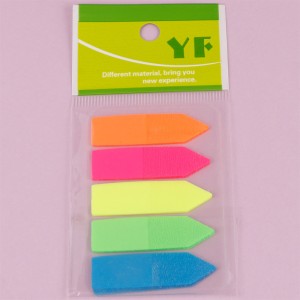 کاغذ یادداشت چسب دار YF YFPET 4.4*1.2cm بسته 20 برگی