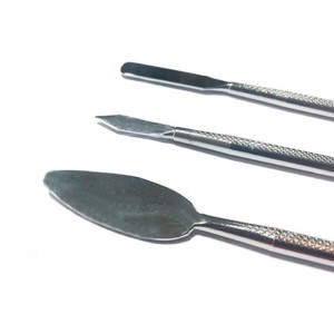 اسپاتول فلزی بسته 3 عددی