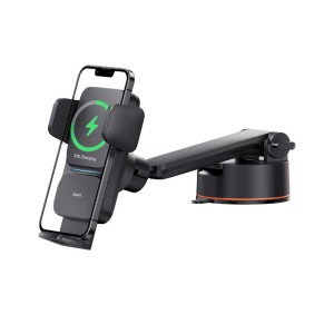 هولدر و شارژر وایرلس Baseus Wisdom Auto CGZX00010 15W