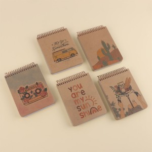 دفترچه یادداشت 100 برگ طرح فانتزی کرافت سویل کد 207