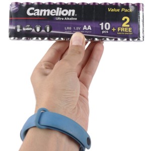 پک 2+10 باتری قلمی Camelion Ultra Alkaline LR6 AM3 1.5V AA