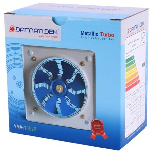 هواکش خانگی جنس فلز دمنده Damandeh VMA-10S2S 10cm