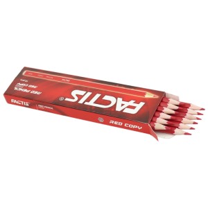 مداد قرمز فکتیس Factis F2020 بسته 12 عددی