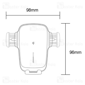 هولدر و شارژر وایرلس جویروم Joyroom JR-ZS248 Auto Match Coil Wireless Car Charger توان 15 وات