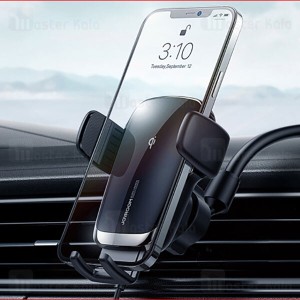 هولدر و شارژر وایرلس جویروم Joyroom JR-ZS248 Auto Match Coil Wireless Car Charger توان 15 وات