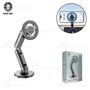 هولدر و پایه نگهدارنده گرین لاین Green Lion Foldable Magnetic Car Mount GNFLMAGCMT مگنتی