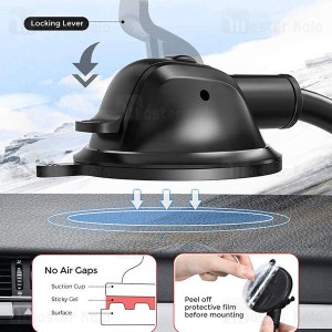 هولدر و شارژر وایرلس جویروم Joyroom JR-ZS248 Auto Match Coil Wireless Car Charger توان 15 وات