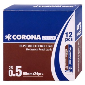 نوک مداد نوکی Corona PL-05 مدل 0.5 بسته 12 عددی