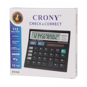 ماشین حساب کرونی مدل Crony CT-512