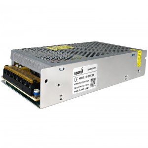 منبع تغذیه سویچینگ 12 ولت 10 آمپر Scovo SC-12V-10A