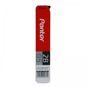نوک مداد نوکی Panter PL207 0.5mm 2B بسته 12 عددی