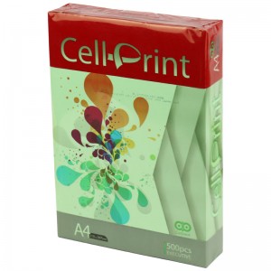 کاغذ A4 رنگی Cellprint 75 گرمی بسته 500 عددی