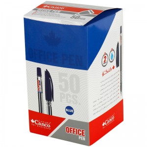 خودکار کنکو Canco Office Pen 1mm بسته 50 عددی