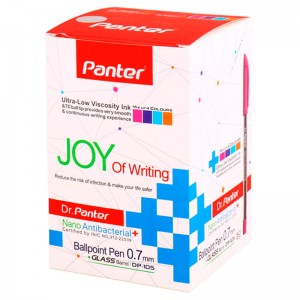 خودکار پنتر رنگی Panter DP-105 0.7mm پک 50 عددی