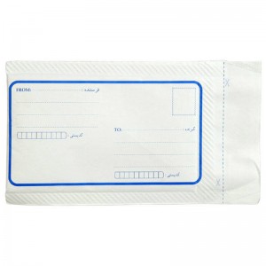 پاکت نامه پستی حباب دار سفید بسته 50 عددی