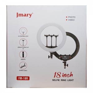 Jmary FM-18R Ring Light With Remote Control