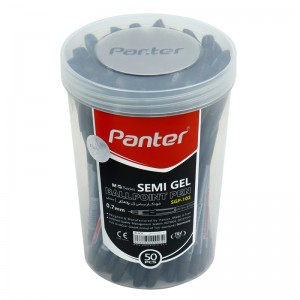 خودکار پنتر رنگ آبی Panter SGP102 0.7mm بسته 50 عددی