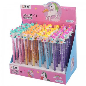 مداد مشکی فشنگی ZC-158-13 بسته 48 عددی