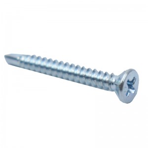 Self Drilling Screw Phil Flat Head