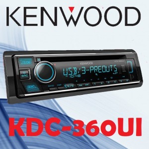 Kenwood KDC-360UI پخش صوتی کنوود