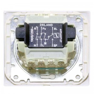 کلید کولر توکار Deland Electric مدل آریا