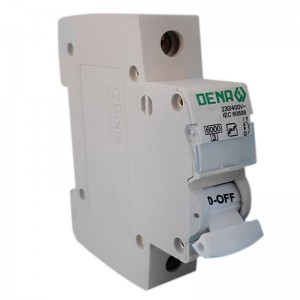 فیوز مینیاتوری تک پل 50 آمپر دنا الکتریک