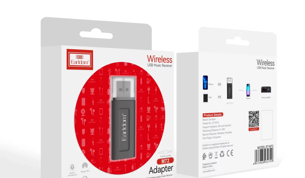 دانگل بلوتوث خودرو EARLDOM M72