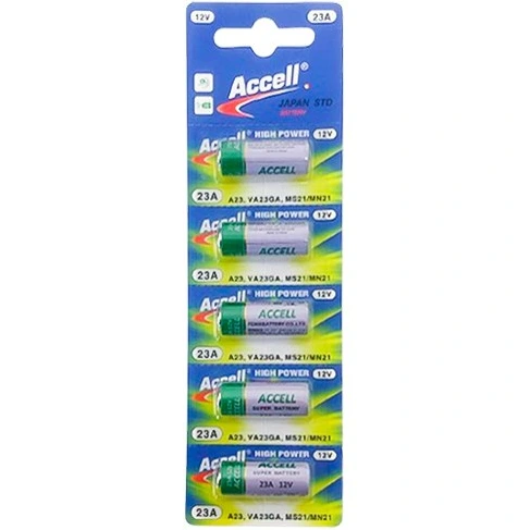 باتری 27a ورق 5 عددی ACCELL