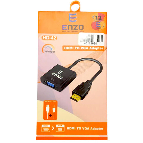 تبدیل ENZO HDMI TO VGA HD42