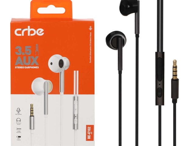 هندزفری سیمدار CRBE BE102