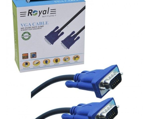 کابل ROYAL 20M 3+4 VGA