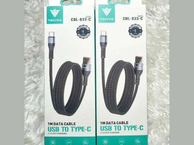 کابل شارژر تایپ سی TECNIX CBL833