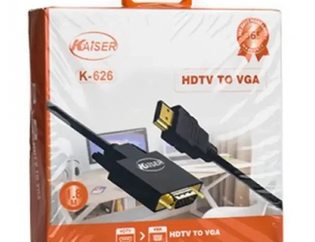 کابل KAISER HDMI TO VGA k626
