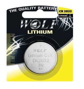 باطری سکه ای WOLF 2032 تکی